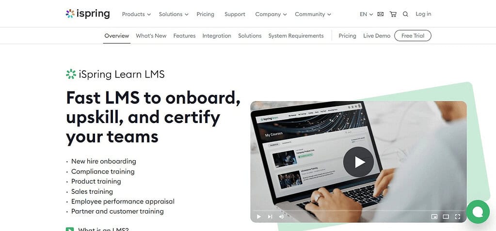 iSpring Learn