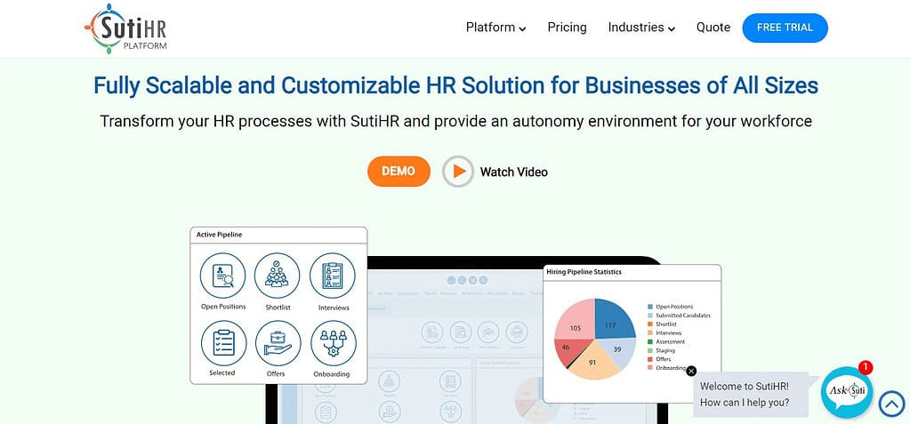 SutiHR (Best Core HR Software)
