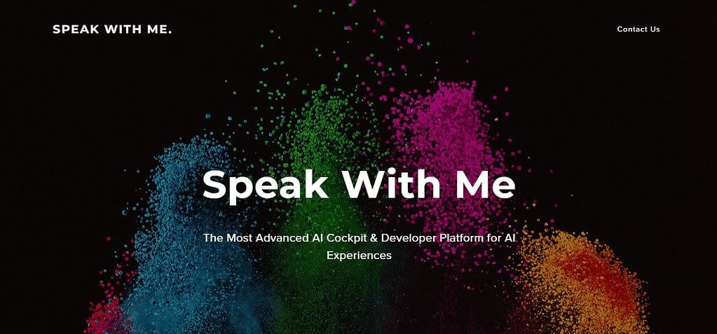 Speak With Me