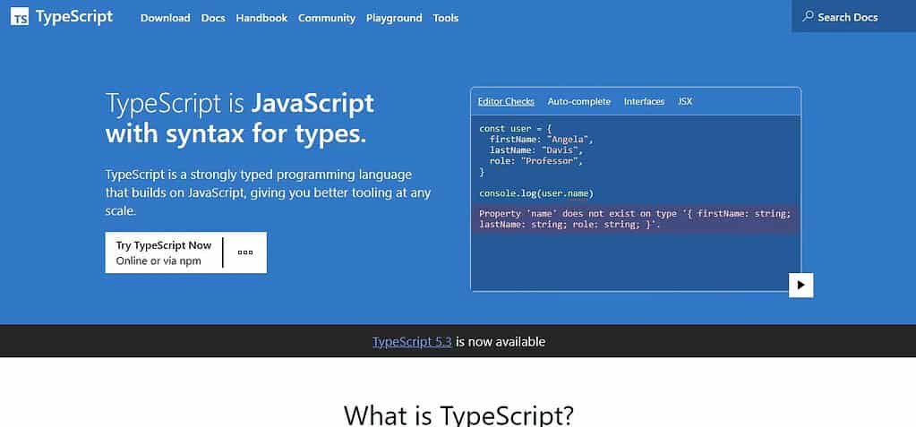 TypeScript