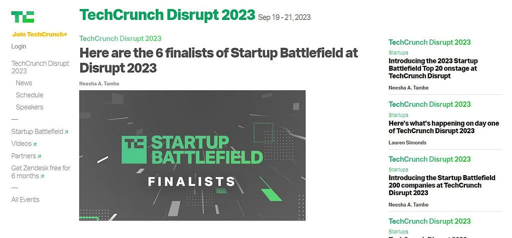 TechCrunch Disrupt