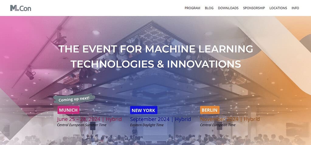 MLCON (Best Ai Conferences)