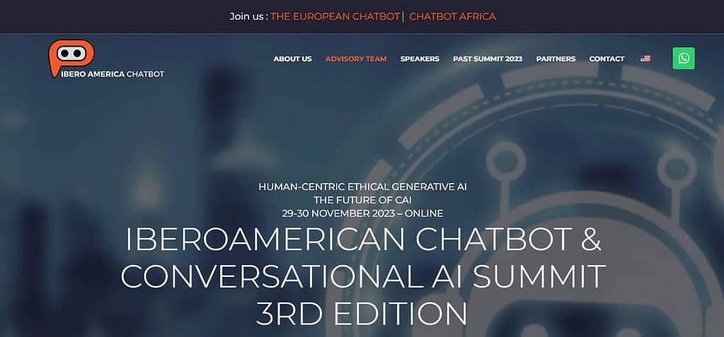 Ibero American Chatbot & Conversational AI Summit
