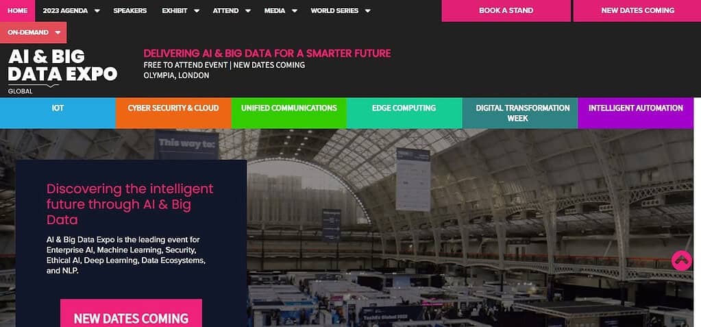 AI & Big Data Expo (Best Ai Conferences)