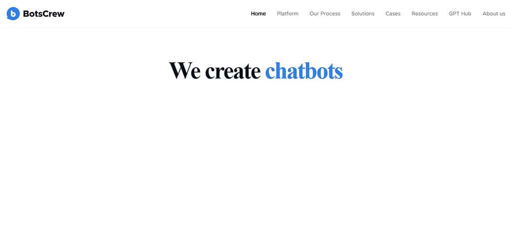 Botscrew (Best AI Chatbots)