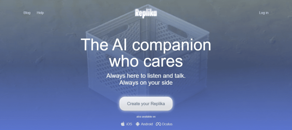 Replika (Best AI Chatbots)