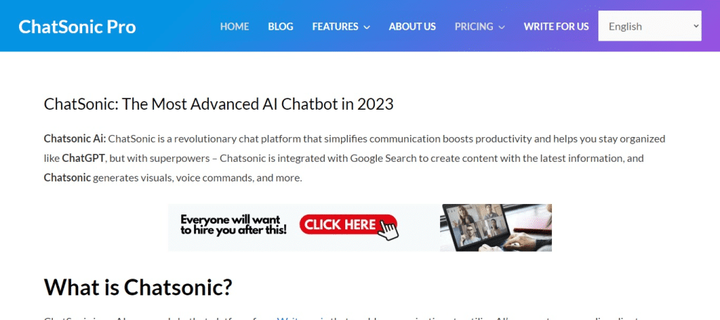 Chatsonic