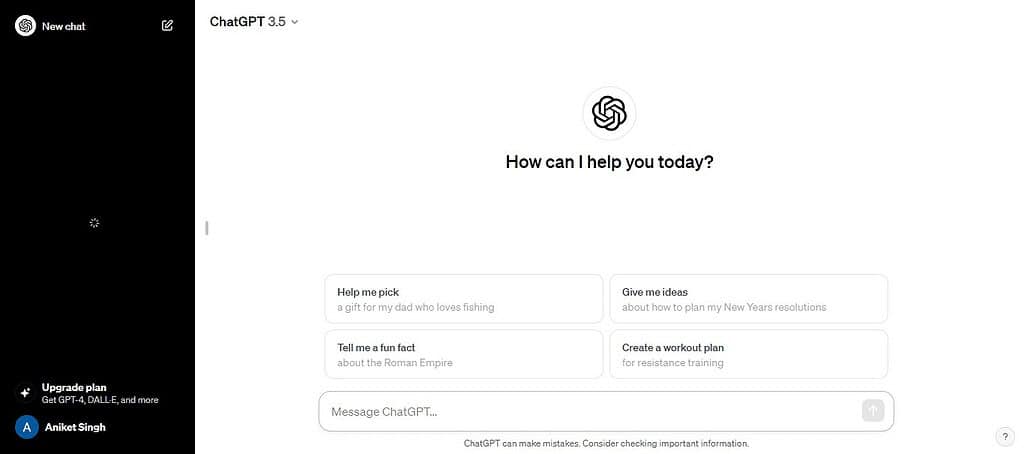 ChatGPT (Best AI Chatbots)