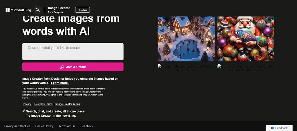 Microsoft Bing AI