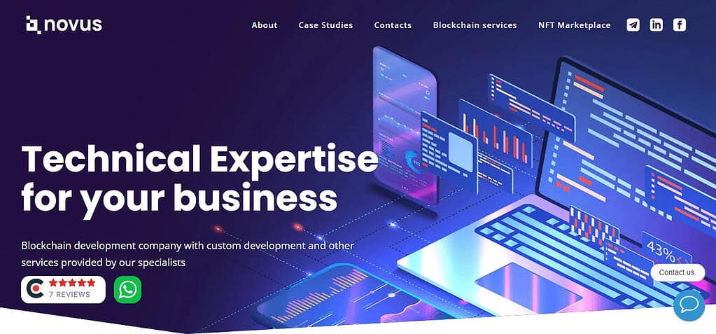 Novus Team (Best Blockchain Software)