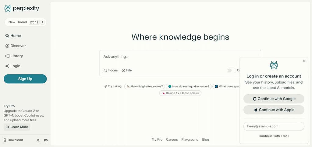 Perplexity AI