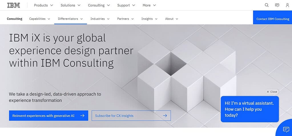 IBM iX (Best Blockchain Software)