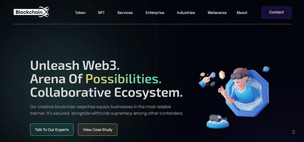 BlockchainX (Best Blockchain Software)