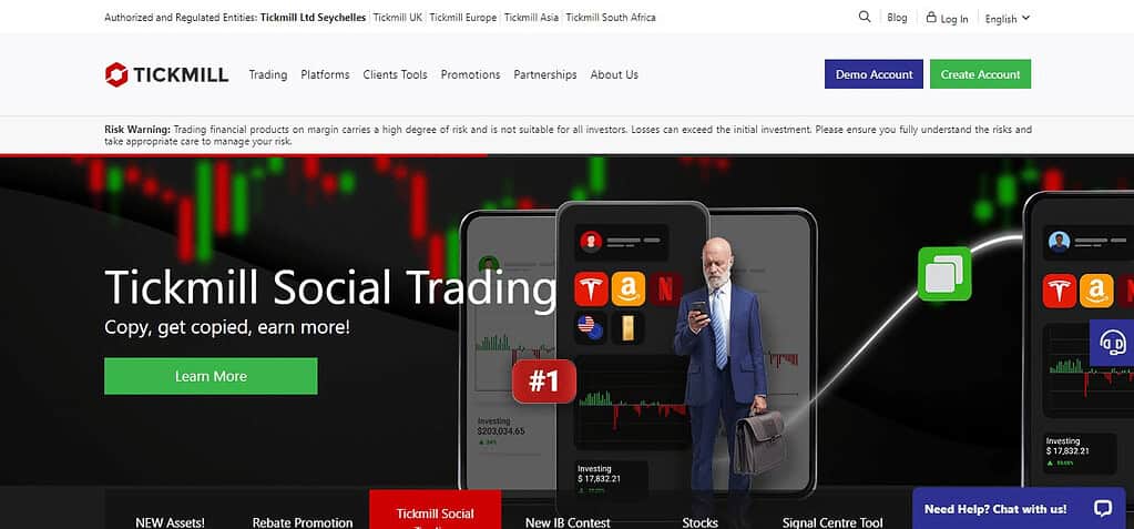 Tickmill (Best Ai Trading Platform Uk)