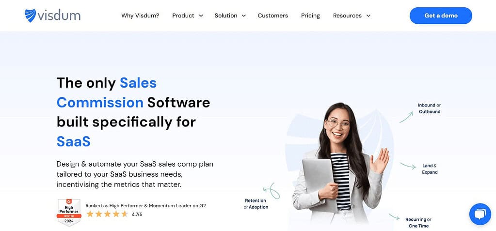 Visdum (Best Sales Compensation Software)
