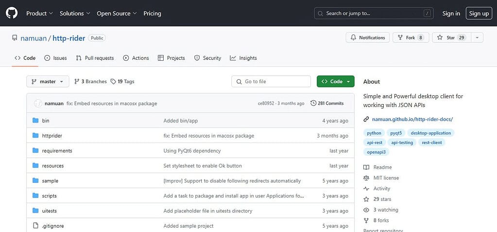 HttpRider (Best Software Testing Tools)
