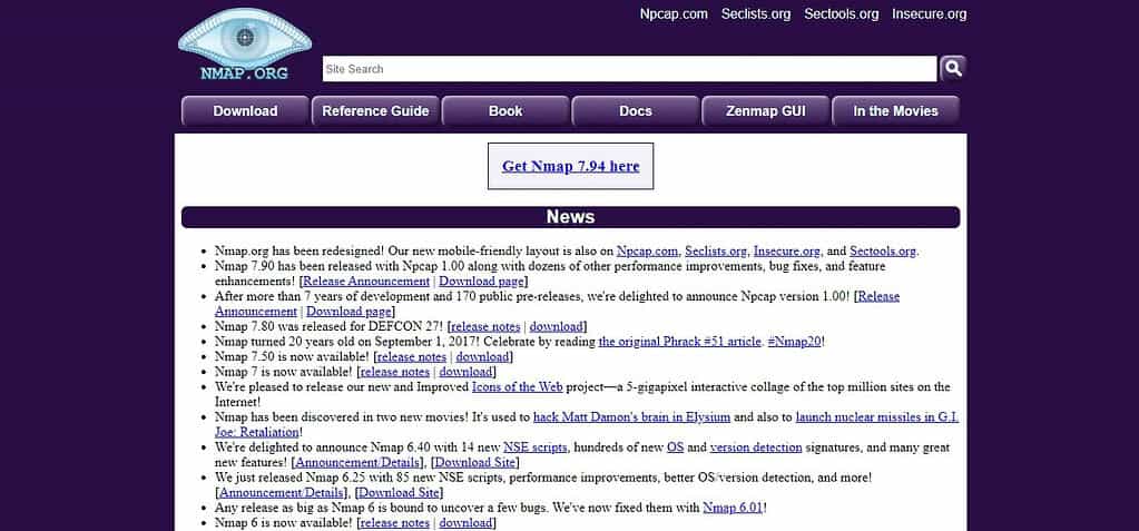 Network Mapper (NMap)