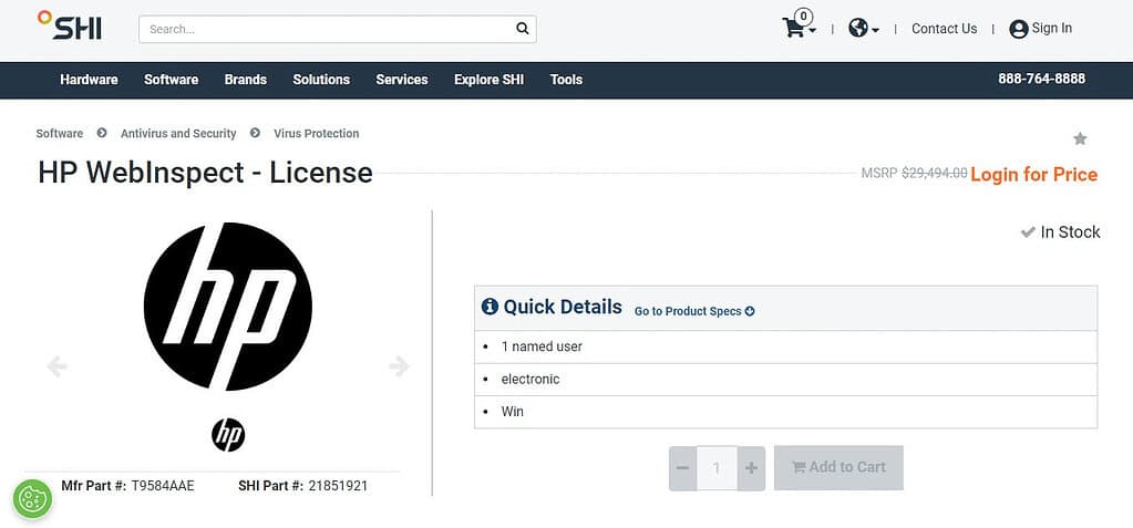 HP WebInspect