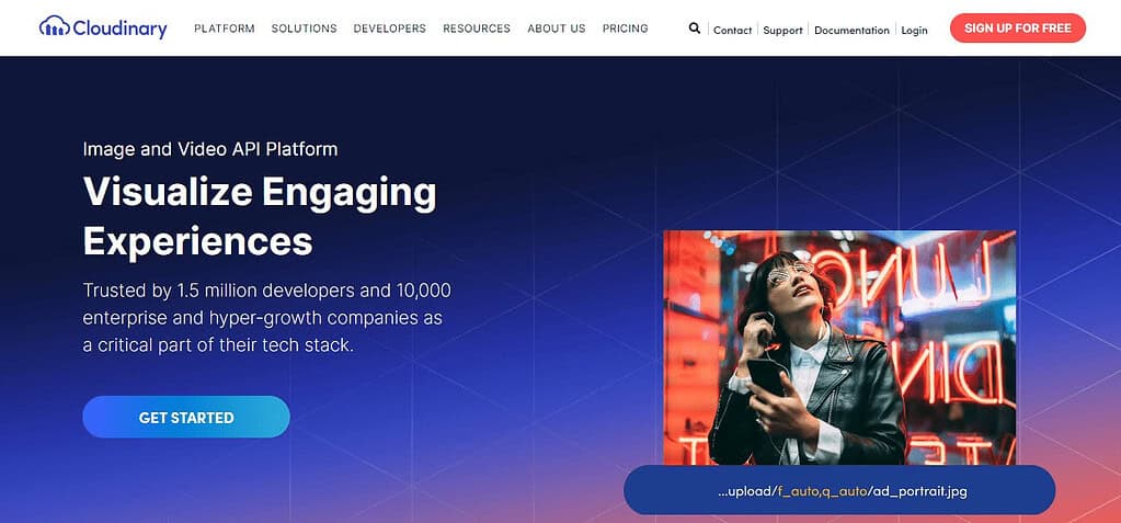 Cloudinary (Best Digital Asset Management Software )