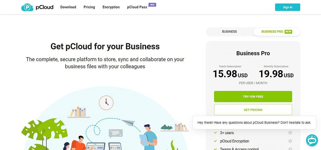 pCloud Business (Best Digital Asset Management Software )