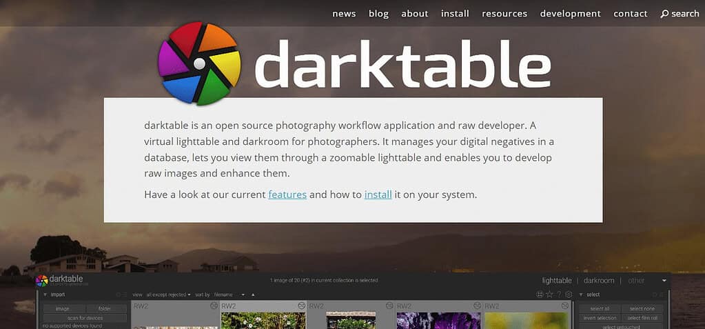 darktable