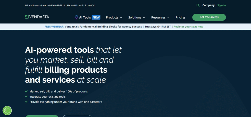 Vendasta (Best Review Management Software )