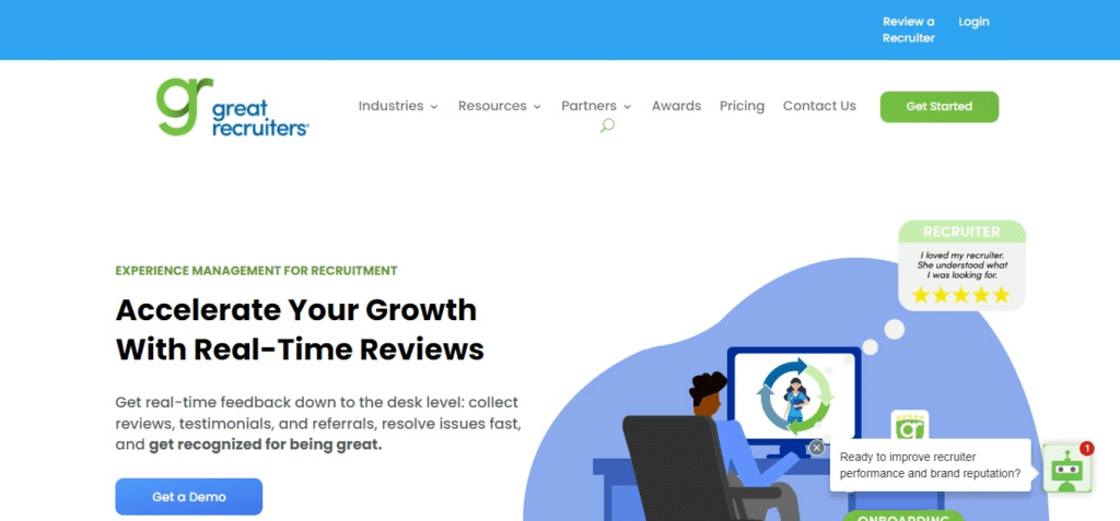 Great Recruiters (Best Review Management Software )
