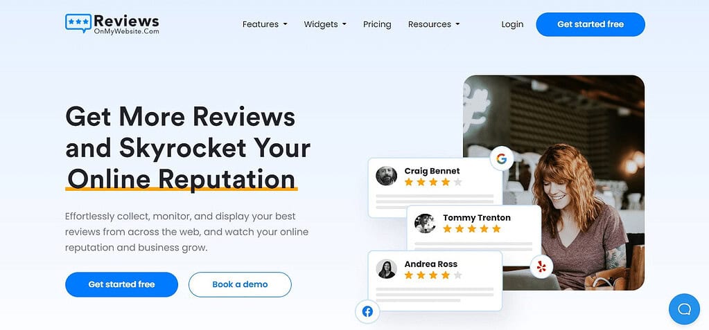 ReviewsOnMyWebsite (Best Review Management Software )