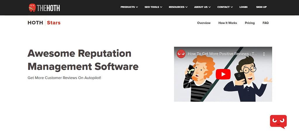 HOTH Stars (Best Review Management Software )