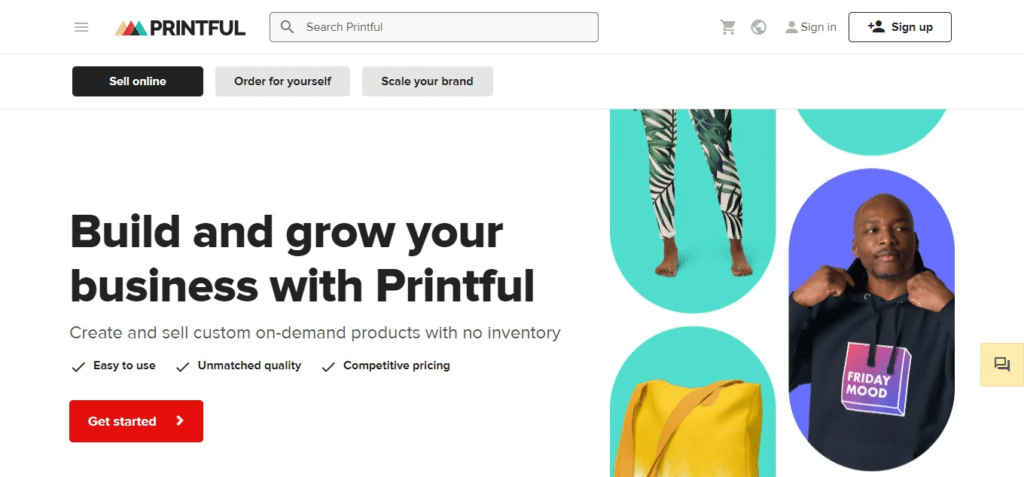 Printful (Best Drop Shipping Software)