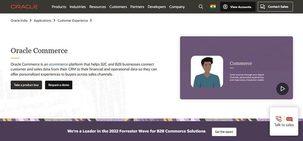 Oracle Commerce Cloud (Best E-Commerce Platforms)