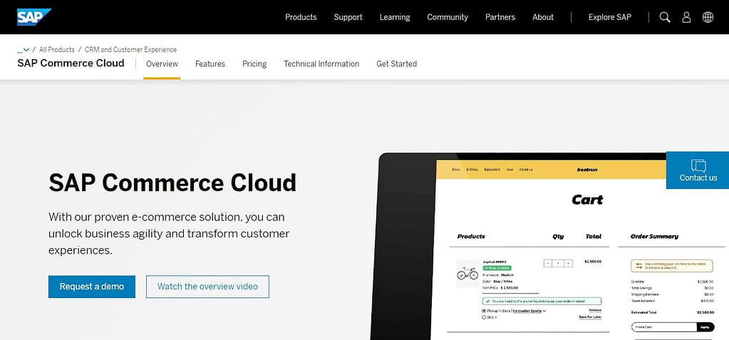 SAP Commerce Cloud