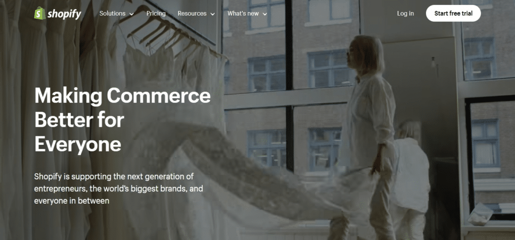 Shopify (Best E-Commerce Platforms)