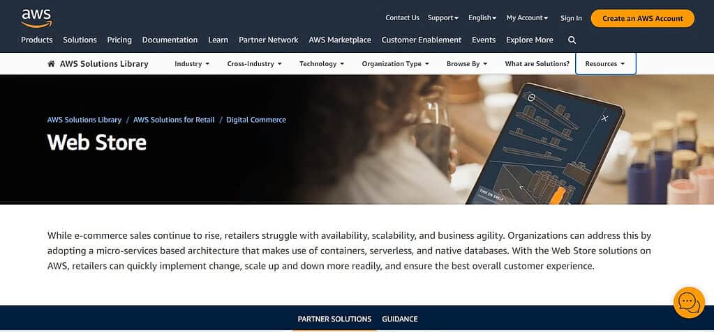 Amazon Webstore