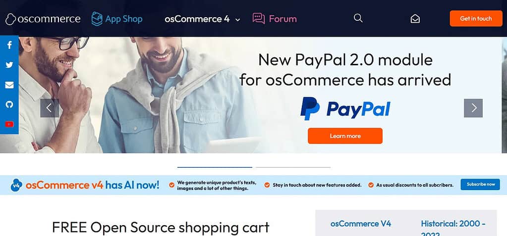 osCommerce