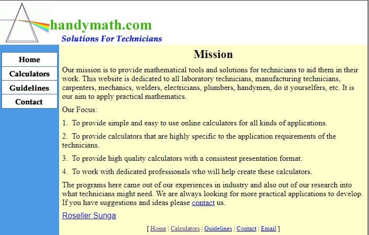 Handy Calculator (Best Free AI Math Solvers Apps)