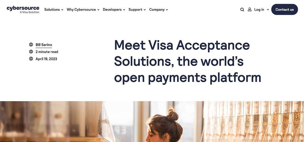 Visa Acceptance Solutions (CyberSource)