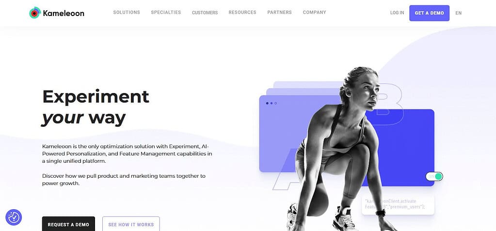 Kameleoon (Best E-Commerce Personalization Software)