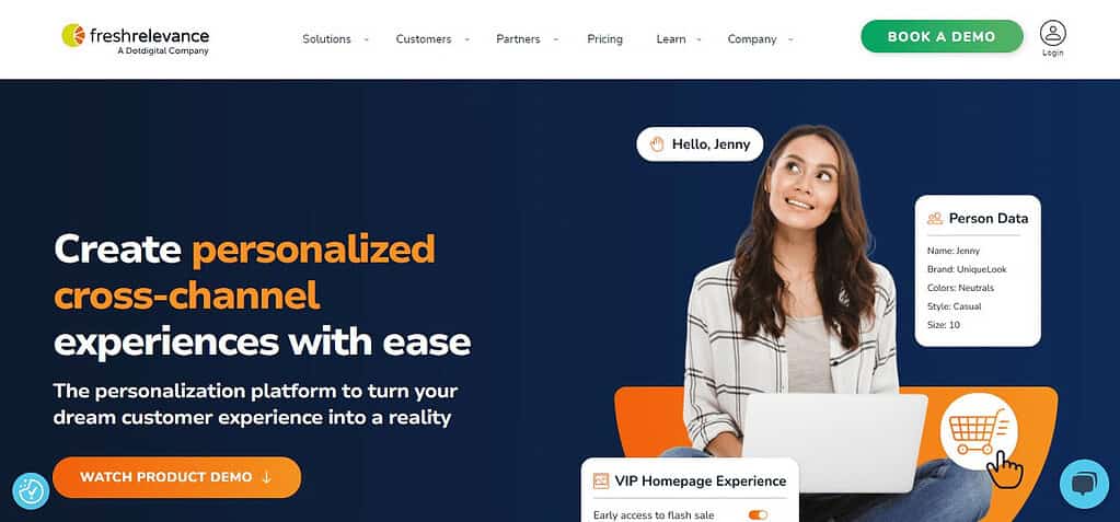 Fresh Relevance (Best E-Commerce Personalization Software)