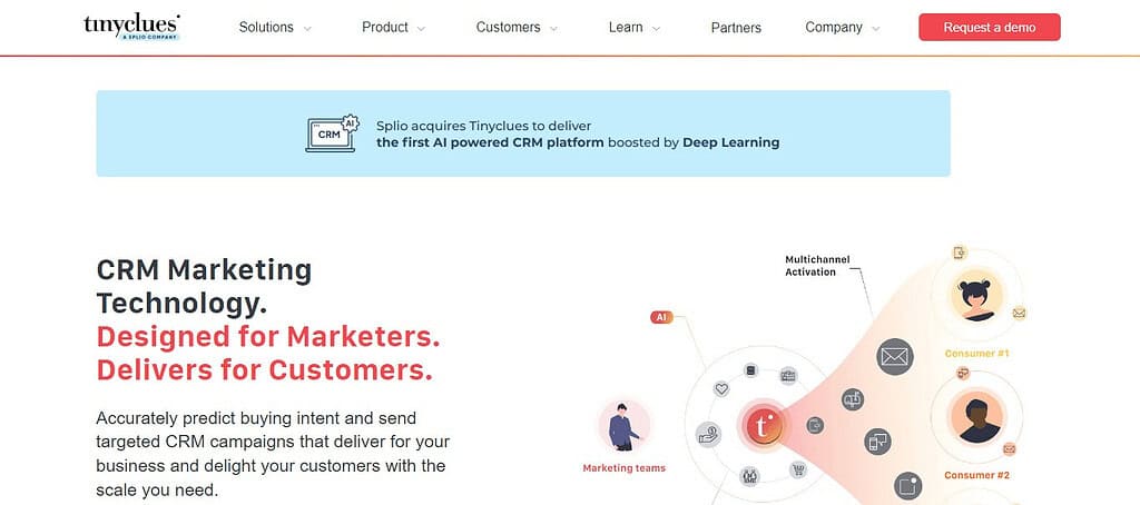 Tinyclues (Best E-Commerce Personalization Software)
