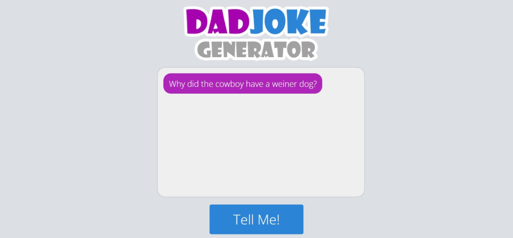 The Dad Joke Generator (Best  Ai Joke Generator Tools To Laugh Out Loud)