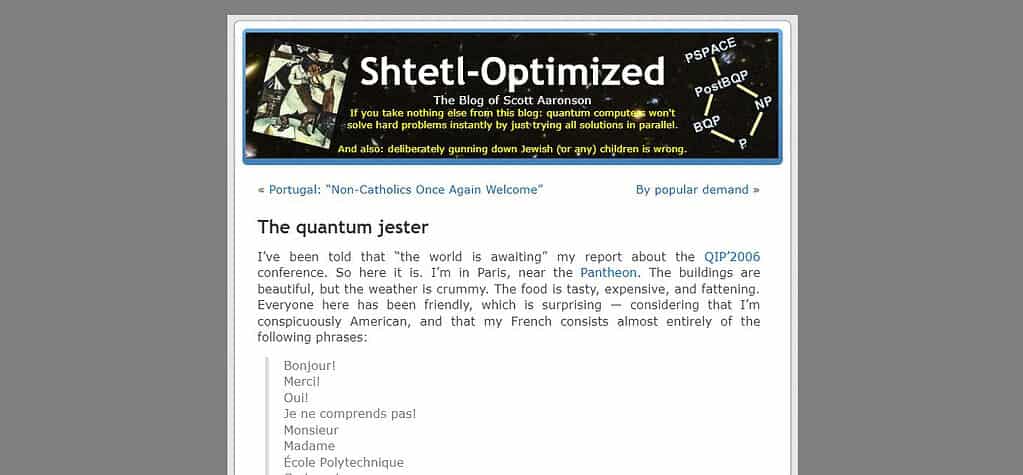 QuipQuantum Jester