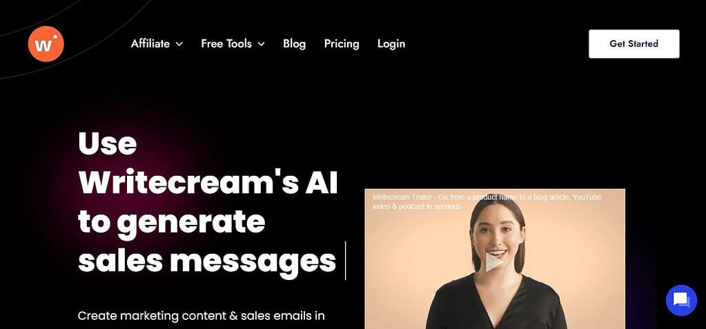 WriteCream (Best Ai Tools In Australia)