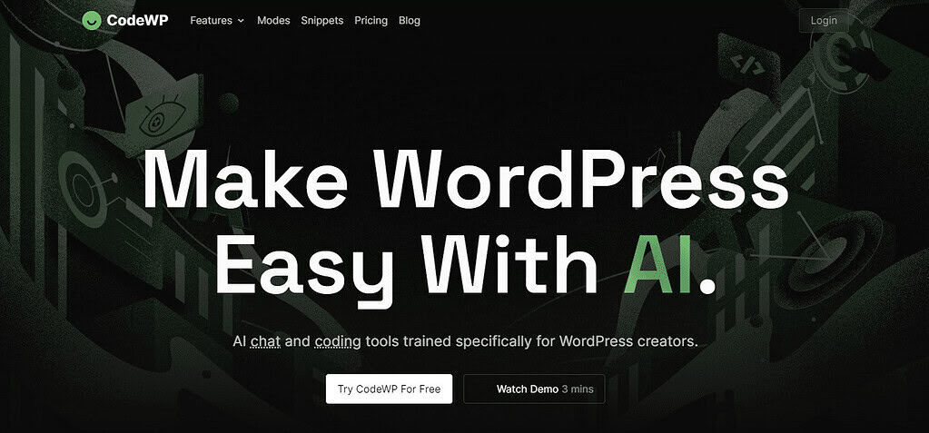 CodeWP (Best Ai Tools In Australia)