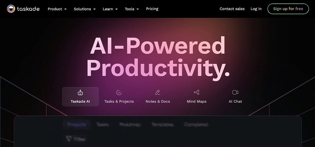 Taskade (Best Ai Tools In Australia)