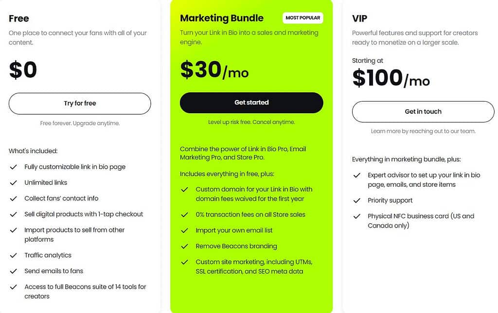 Beacons Ai Price & Information