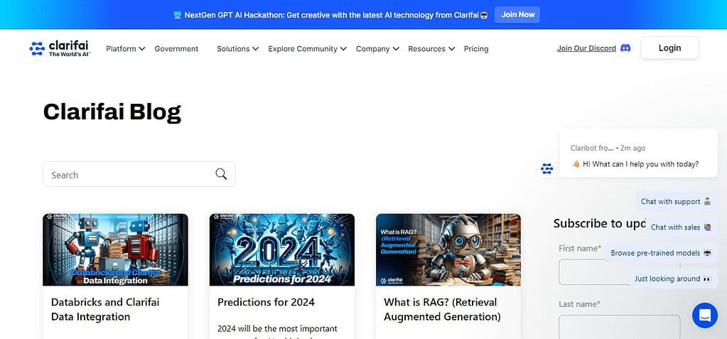 Clarifai Blog