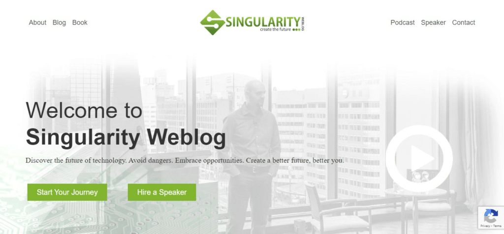 Singularity Weblog