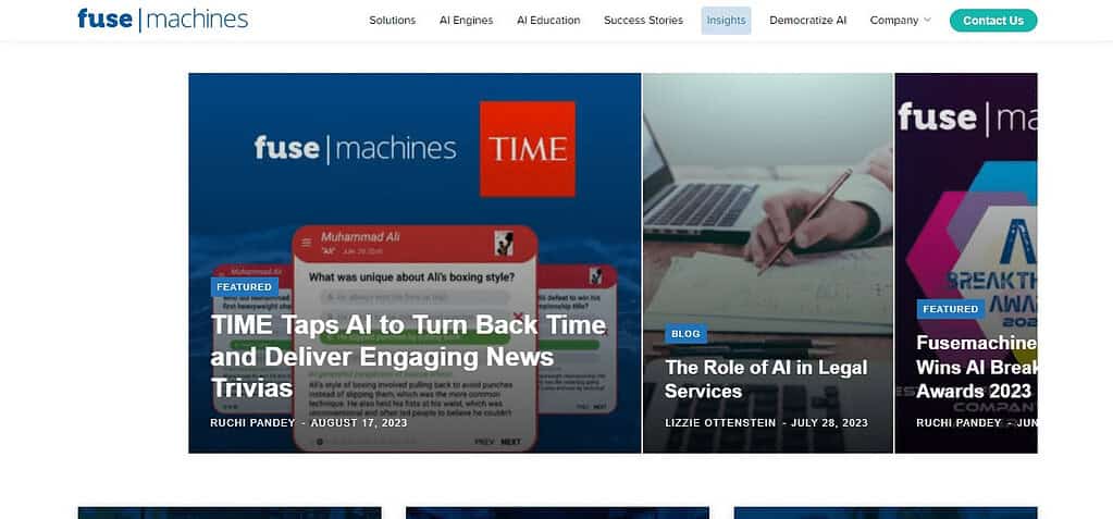 Fusemachines Insights