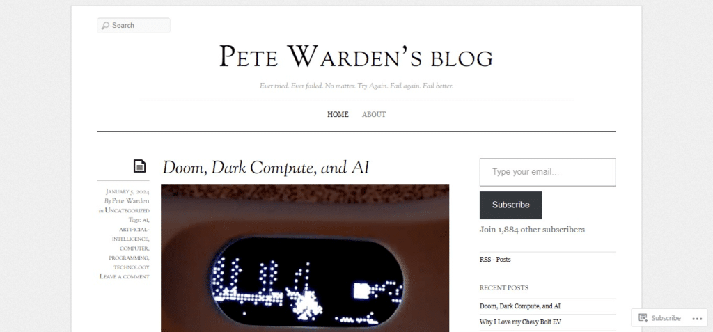 Pete Warden's Blog